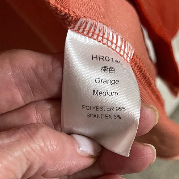 Velvet Button-Up Dress in Rust in size Medium excellent condition - Picture 9 of 9